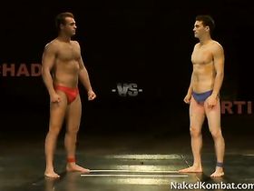голые мужики на ринге